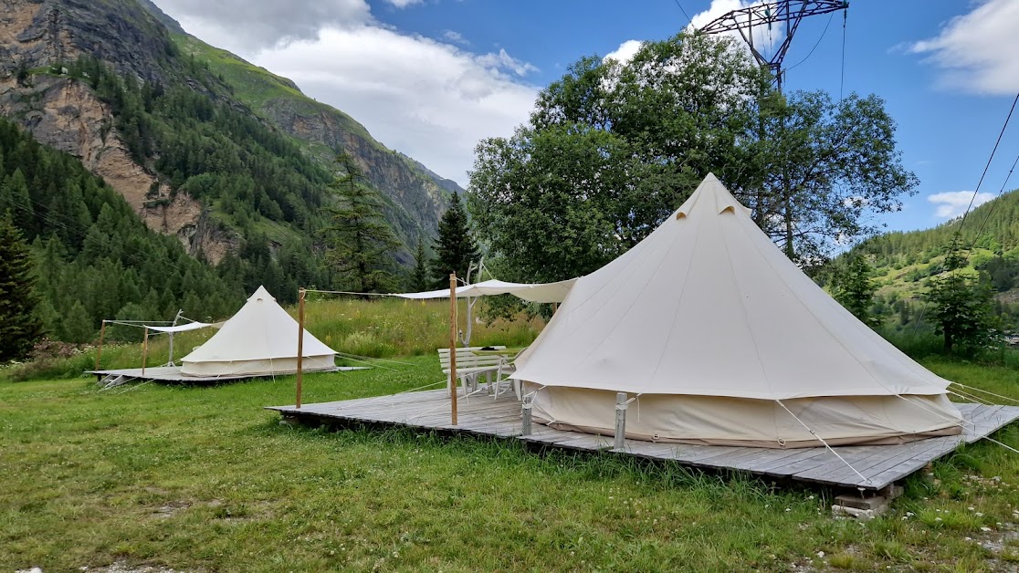 Le Camping de Tignes à Tignes (Savoie 73)