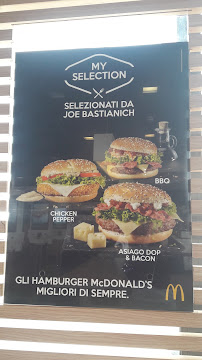 Menu du McDonald's à Maddaloni