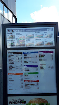 Restauration rapide Burger King à Waldshut-Tiengen (la carte)