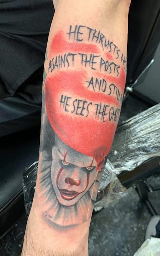 Explore life and death tattoo ideas, creative tattoo ideas in Berea, available at Self-Made Tattoo Studio