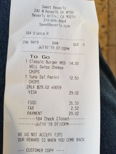 NO TIPS Accepted! See message at button 
