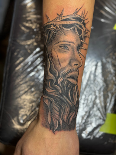 Explore under buttocks tattoo ideas, creative tattoo ideas in Willis, available at Bizarres llc at Dirtles s Design Studio