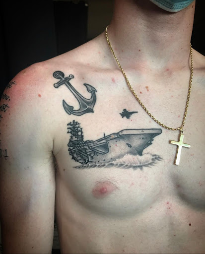 Explore hawk tattoo ideas for females, creative tattoo ideas in Libertyville, available at Lucky Seven Tattoo