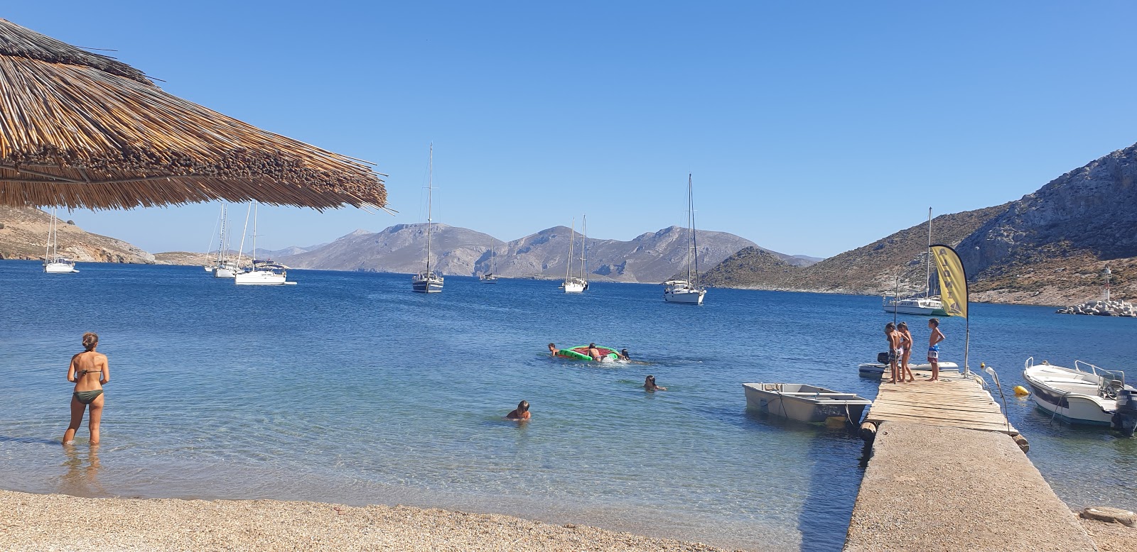 Xirokampos beach photo #7