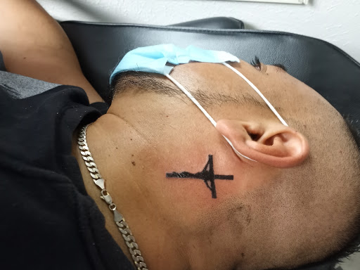 Explore man in the arena tattoo ideas, creative tattoo ideas in Arlington, available at Tat2z4Life LLC Tattoos and Body Piercings BY ALMA