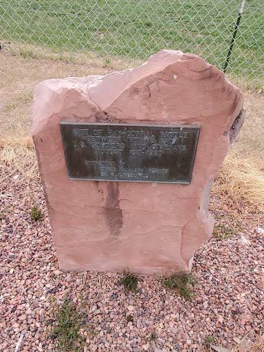 Historic marker, NE Warman Loop, Fort Smith, MT 59035
