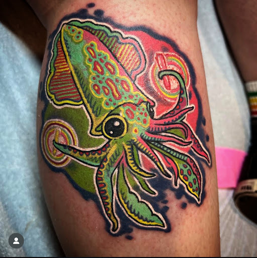 Explore japanese cloud tattoo ideas, creative tattoo ideas in Whitehall, available at Grumble Bunny Tattoo Company