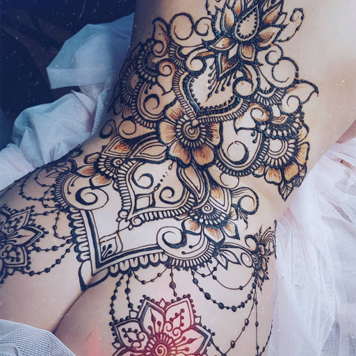Find biohazard tattoo ideas for your next unique tattoo in Littleton at Artistic Henna Designs