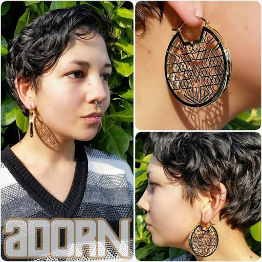 Explore male upper arm tattoo ideas, creative tattoo ideas in Portland, available at Adorn West