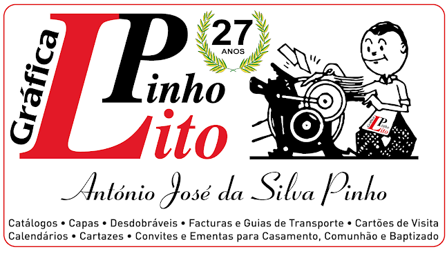 Gráfica Lito Pinho - António José da Silva Pinho - Vale de Cambra