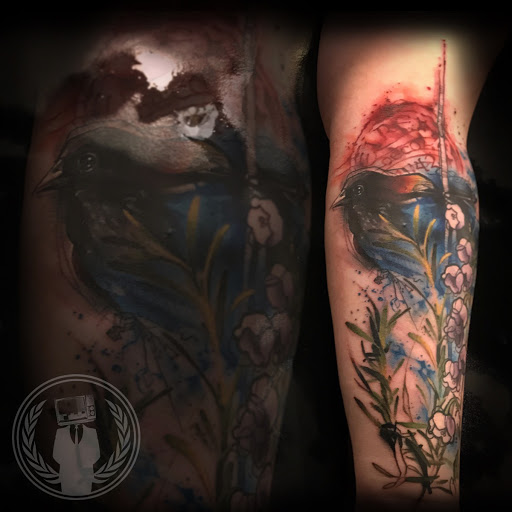 Find skull tattoo ideas male for your next unique tattoo in Lafayette at Evil Genius Tattoo Club