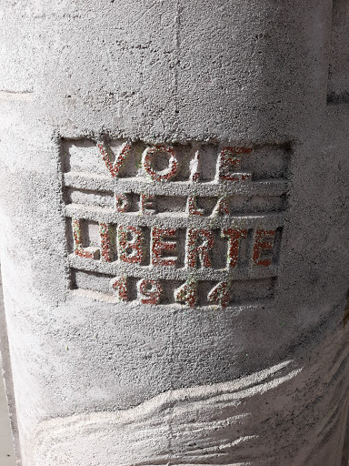 Via Liberation Voie de la Liberte 1944 Marker