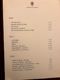 Girarrosto Fiorentino à Rome menu