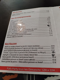 Menu / carte de Woezon Restaurant à Toulouse