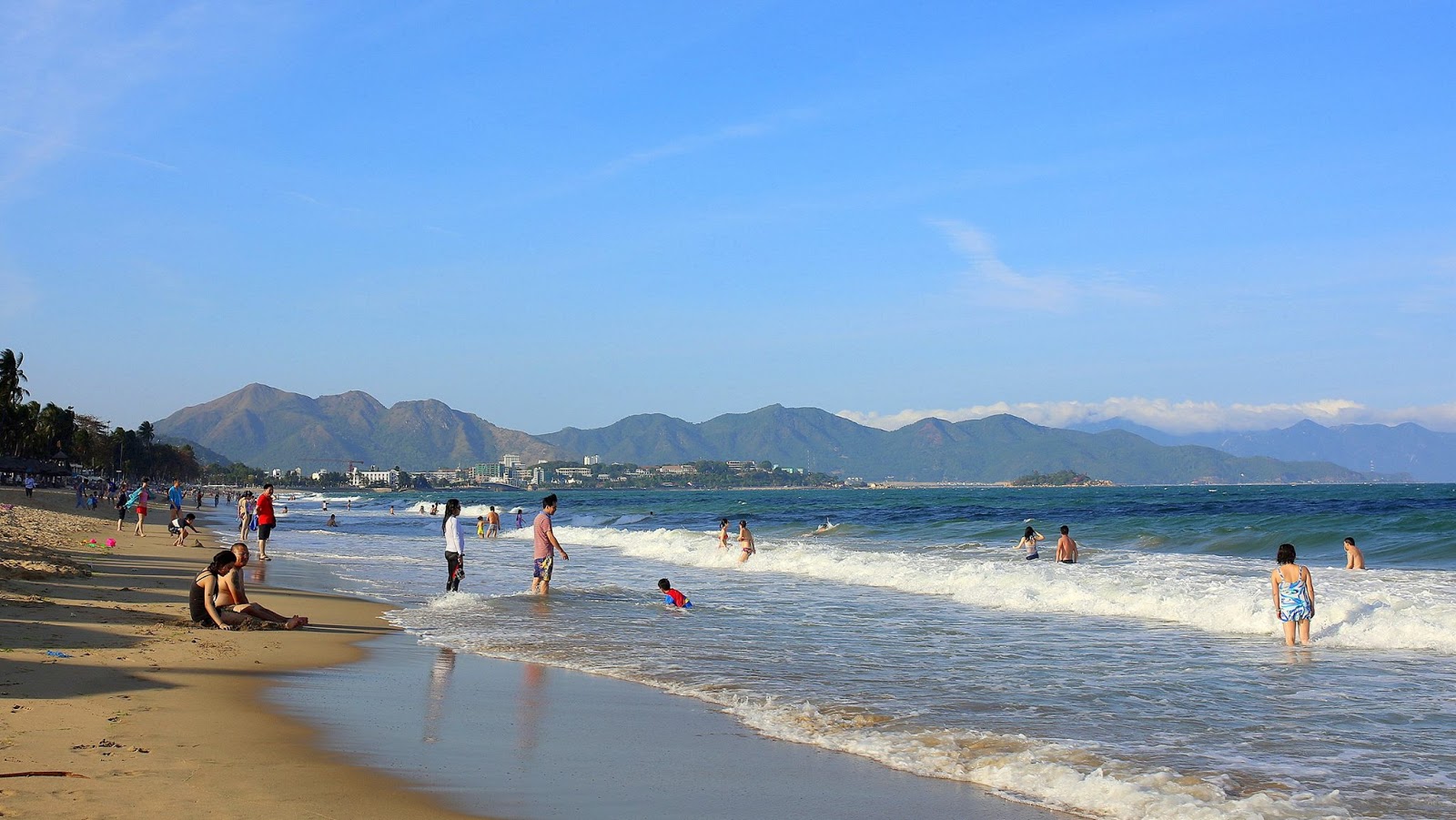 Foto von Ninh Chu beach mit sehr sauber Sauberkeitsgrad