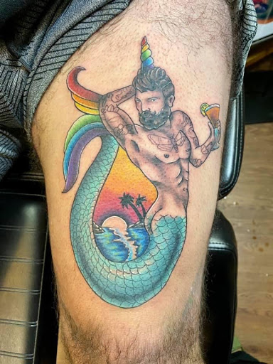 Explore until we meet again tattoo ideas, creative tattoo ideas in Rehoboth Beach, available at Homeward Tattoo and Body Piercing