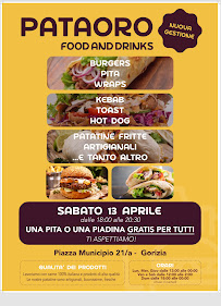 Menu / carte de Pataoro food & drinks à Gorizia