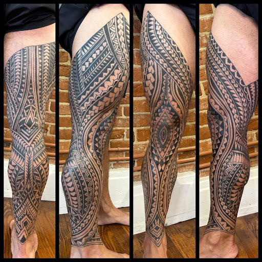 Explore compass tattoo cover up ideas, creative tattoo ideas in Buffalo, available at The Tilted Rose Tattoo