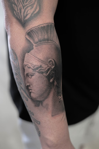 Explore mens half sleeve tattoo ideas, creative tattoo ideas in Independence, available at Bare Skin Tattoo