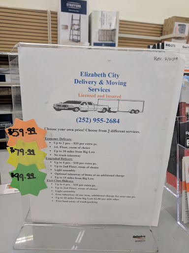 Discount Store «Big Lots», reviews and photos, 685 S Hughes Blvd, Elizabeth City, NC 27909, USA