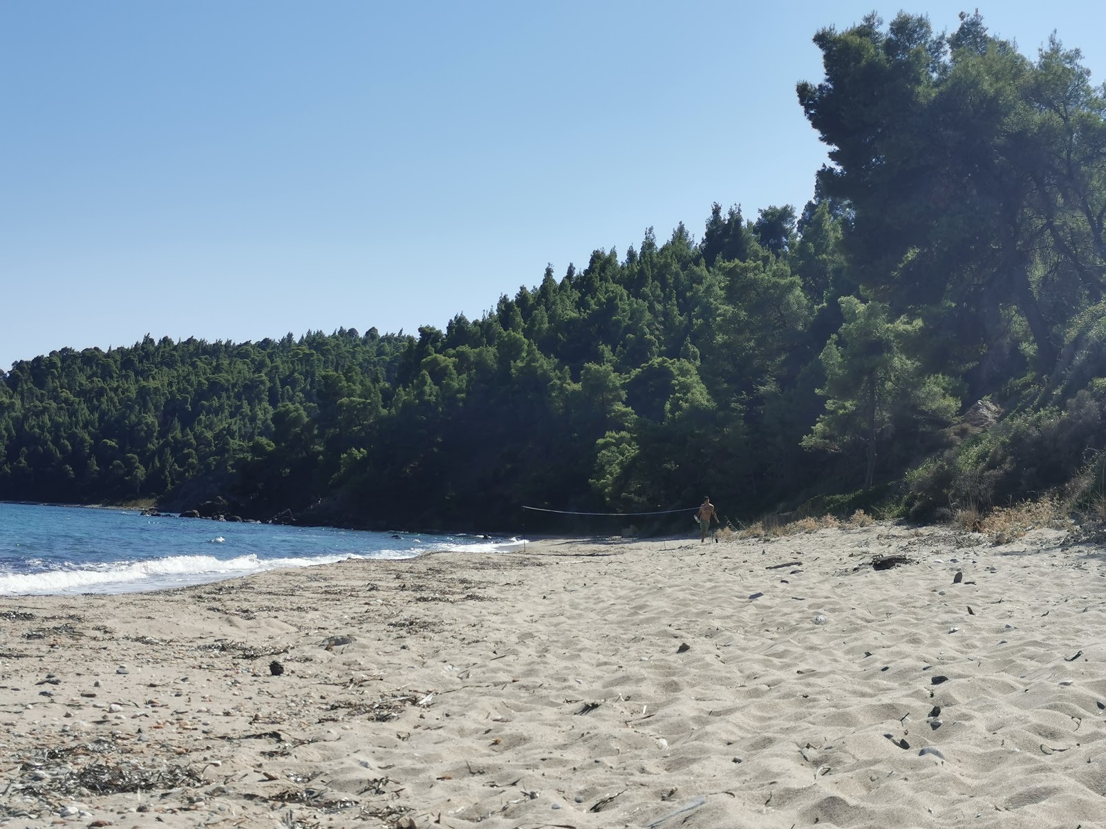 Salonikiou beach II'in fotoğrafı biraz temiz temizlik seviyesi ile