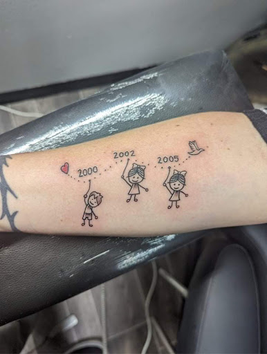 Explore halloween movie tattoo ideas, creative tattoo ideas in Pineville, available at Twin Flame Tattoo & Skincare