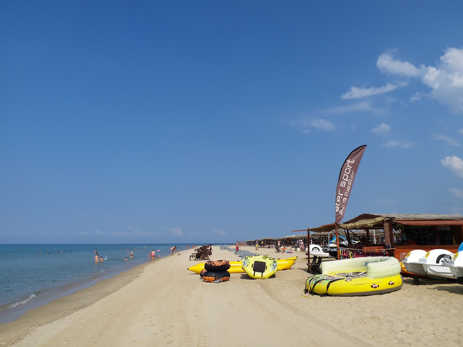 Zdjęcie Plaża Sahara z powierzchnią drobny beżowy piasek