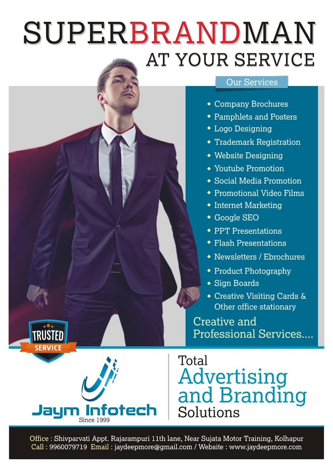 Jydeep More - Advertising and Branding, Website Designing and Development in Kolhapur -