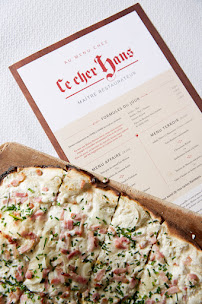 Tarte flambée du Restaurant de spécialités alsaciennes Ce Cher Hans à Vendenheim - n°5