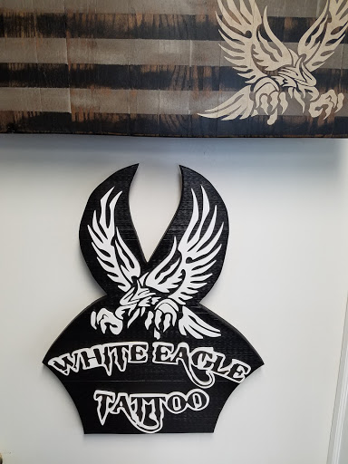 Explore front shoulder tattoo ideas, creative tattoo ideas in Englewood, available at White Eagle Tattoo