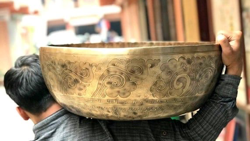 TIBETAN 7 Metal Hand Made Singingbowls and Gong for WHOLESALE PRICE IN UAE 🇦🇪