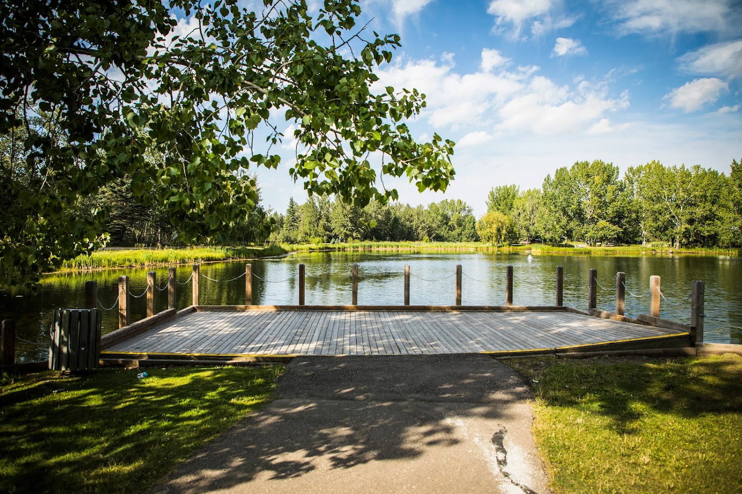 Fishing Dock at Bower Ponds