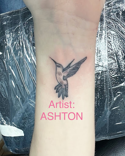 Explore cat tattoo ideas, creative tattoo ideas in Foley, available at Symbolic Ink Tattoo Studio