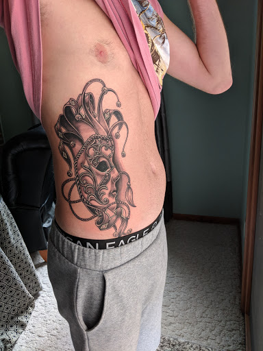 Explore gemini tattoo ideas, creative tattoo ideas in Columbus, available at Sweet Baby Octane