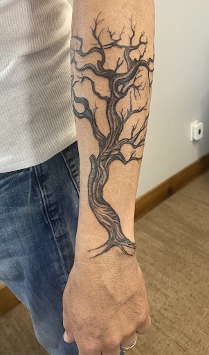 Explore money tattoos ideas, creative tattoo ideas in Sisters, available at Eastwood Tattoos