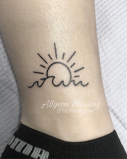 Find simple fishing tattoo ideas for your next unique tattoo in Kent at War Horse Ink