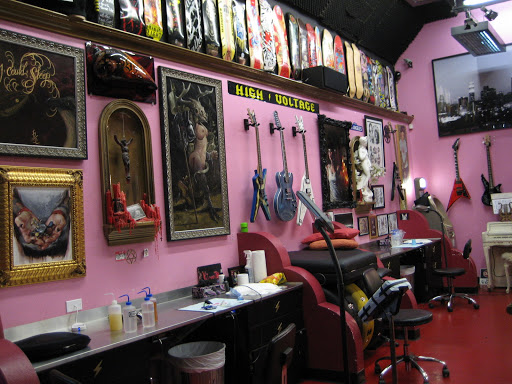 Tattoo Shop «High Voltage Tattoo Nc», reviews and photos, 1259 N La Brea Ave, West Hollywood, CA 90038, USA