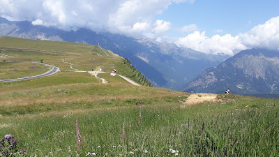 Fontaine de poutran à Huez