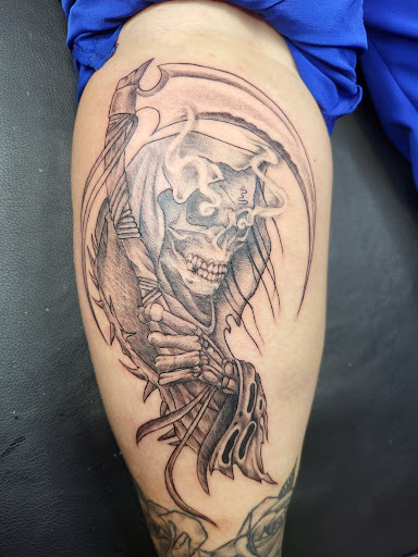 Explore stoic tattoo ideas, creative tattoo ideas in Stuart, available at Kenny Tats Inkcorporated