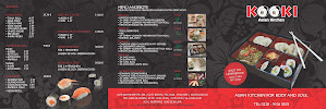 Menu / carte de Kooki Asian Kitchen à Bonn