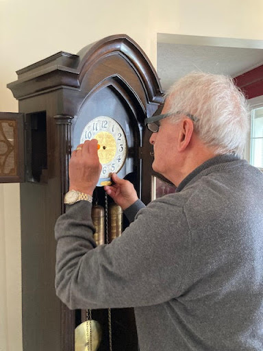 Abrahams Clock Repair, Howard Miller certified image 6