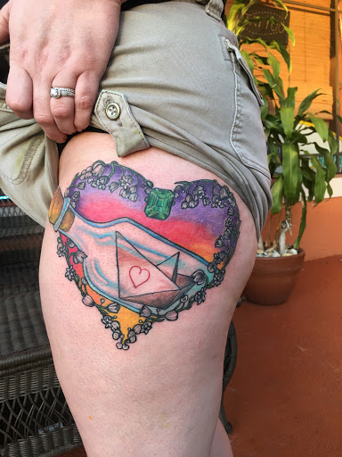 Tattoo Shop «Paradise Tattoo», reviews and photos, 2801 Estero Blvd, Fort Myers Beach, FL 33931, USA