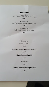 Trattoria Due Fratelli à Rathenow menu