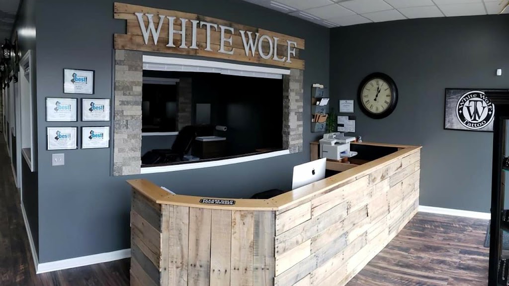 White Wolf Tattoo 07730