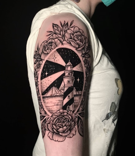 Explore incubus tattoo ideas, creative tattoo ideas in Stockbridge, available at Black Rose Tattoo Collective