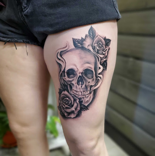 Explore ribcage tattoo ideas, creative tattoo ideas in Bakersfield, available at CLASSIC STANDARD TATTOO CO.