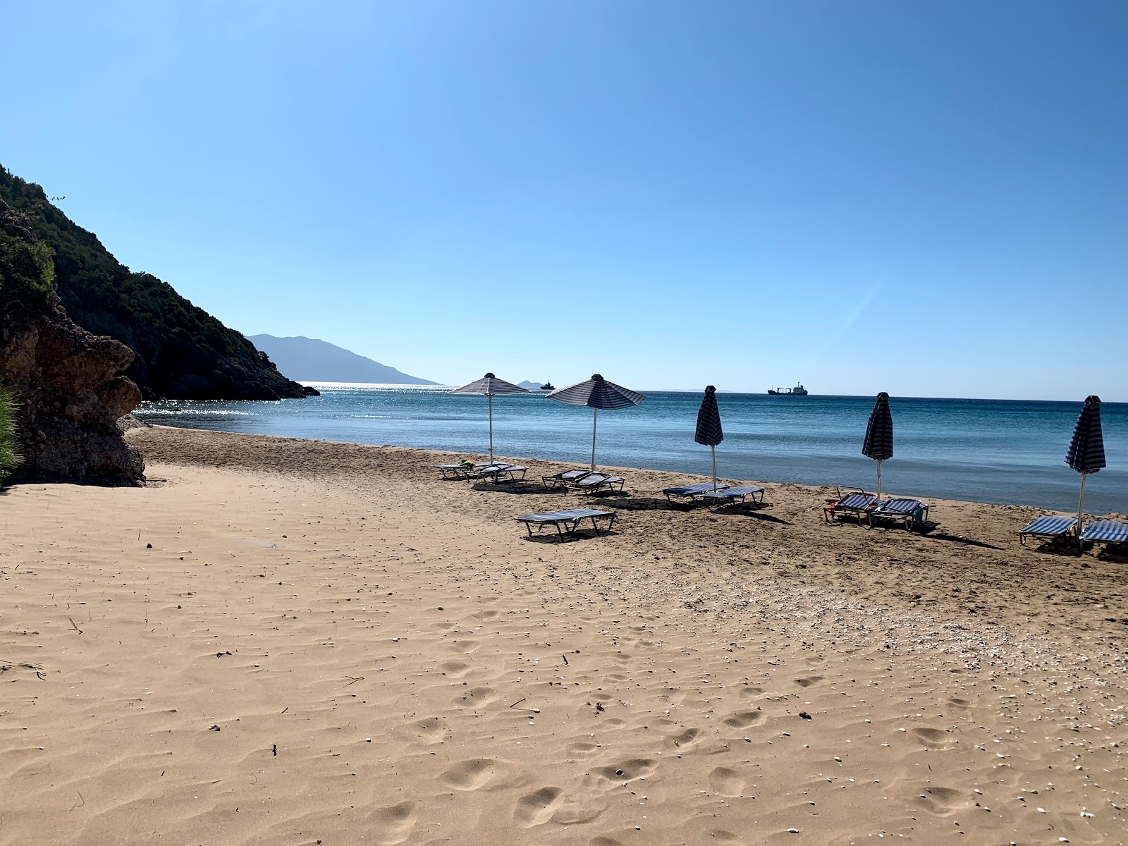 Foto de Psili Ammos con playa amplia