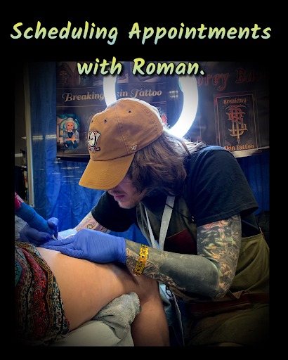 Explore tattoos on the thigh ideas, creative tattoo ideas in Bridgeport, available at Breaking skin tattoo and body piercing