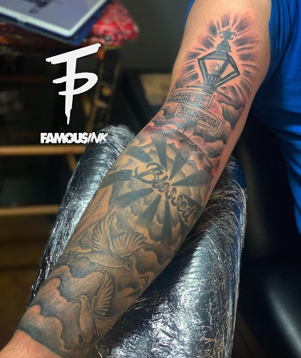 Explore jigsaw tattoo ideas, creative tattoo ideas in Hammond, available at Famous Ink, Inc.