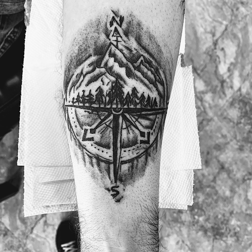 Explore minimal couple tattoo ideas, creative tattoo ideas in Seymour, available at American Gypsy Tattoo Corp.